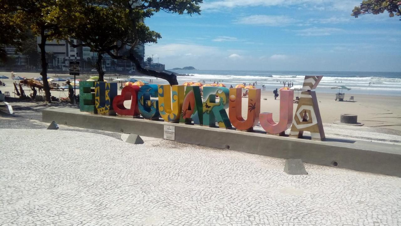 Aconchego Na Praia Leilighet Guarujá Eksteriør bilde